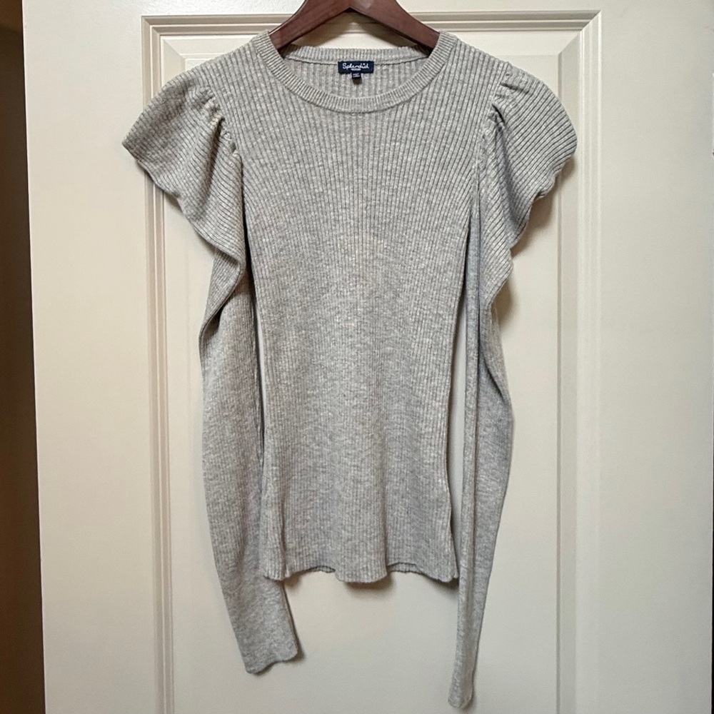 Splendid Knit top w/Cap Sleeve Detail NEVER WORN